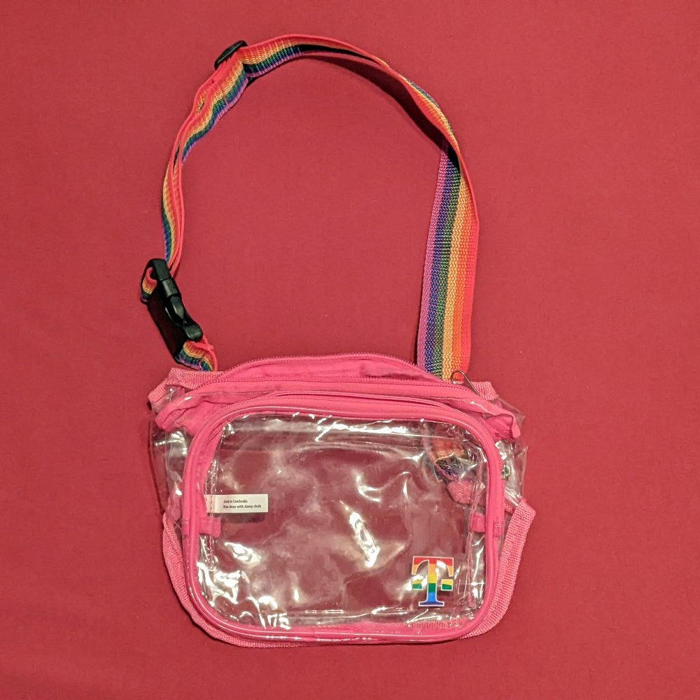 T-Mobile Pride Clear Fanny Pack💥PRICE DROP💥